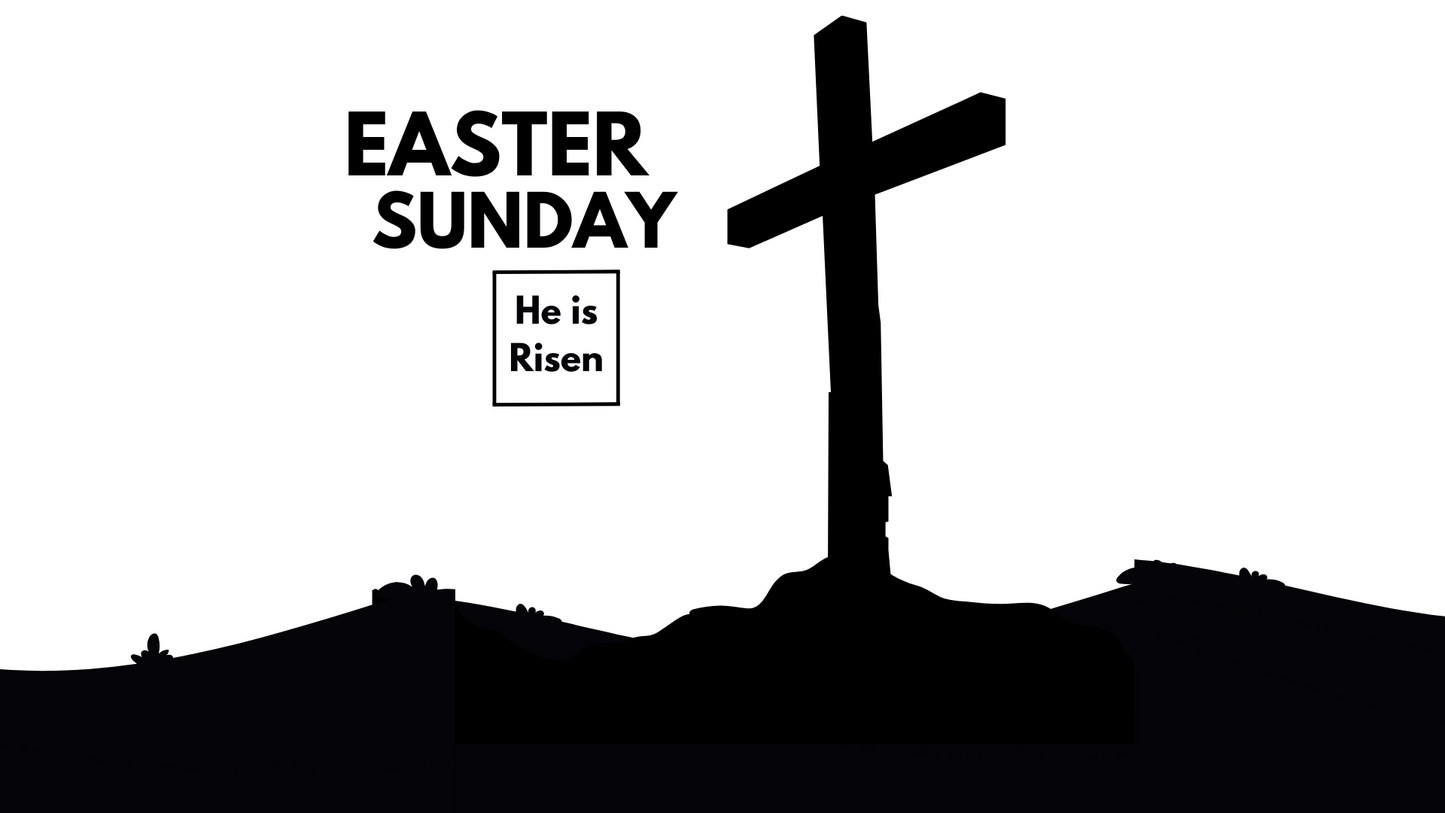 Easter Sunday Slides (Nothing but the Cross)